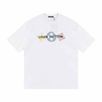 Alphabet pattern print t-shirt