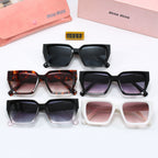 Luxury square frame universal sunglasses