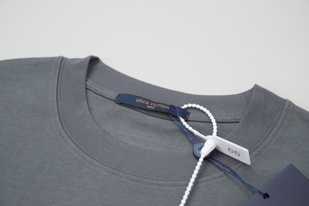 Simple letter printing t-shirt