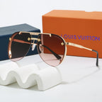 2026 Fashion New European and American style metal trendy sunglasses