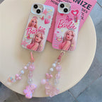 Cute Princess Bead Curtain Pendant Case