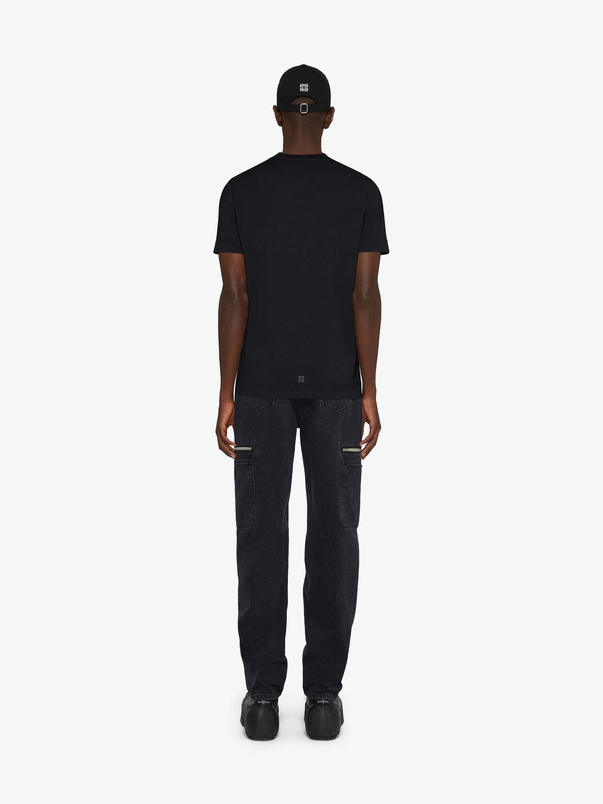 Reflective t-shirt in cotton