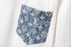 Pocket metal chain t-shirt