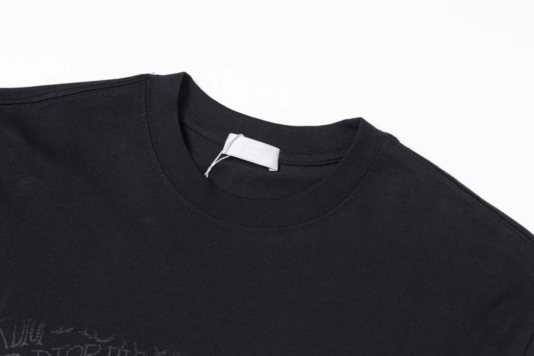 Gradient print T-shirt