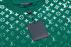 Gradient monogram print T-shirt