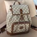 Backpack with Interlocking G